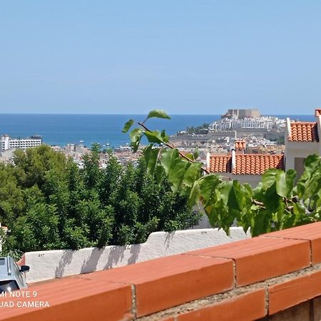 Charmant Appartement Avec Vue Sur Le Chateau De Peniscola Exterior photo